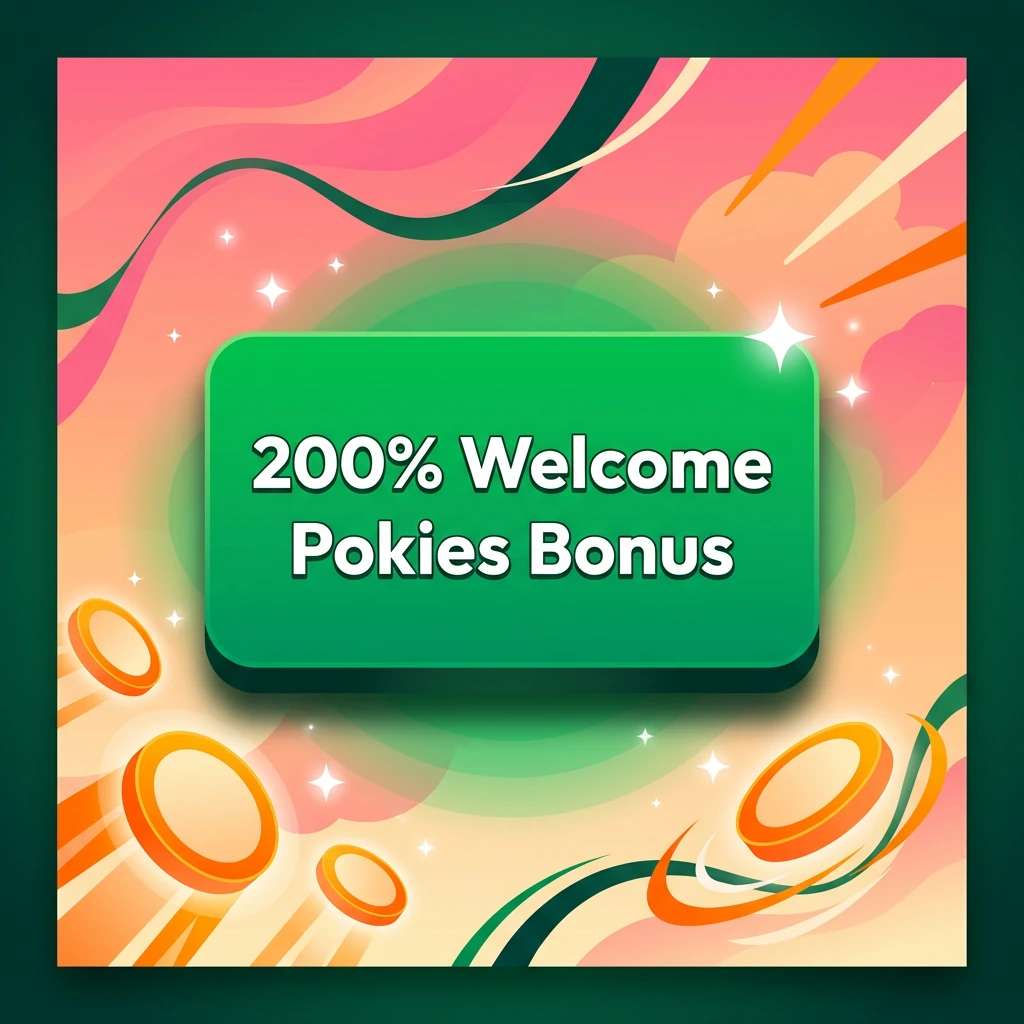 200% Welcome Pokies Bonus
